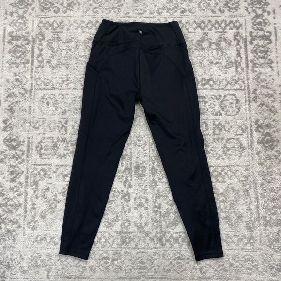 Spyder Leggings Active Black Pull On Stretch Women's Pants Size Medium - Picture 2 of 7